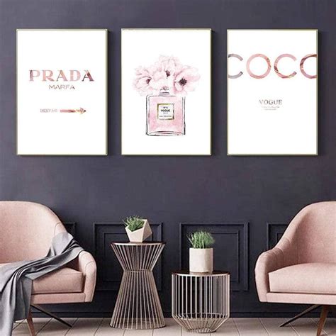 Tableau Fashion Prada et Coco Chanel.